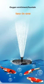 Solar Fountain Oxygen Aerator for Outdoor Pool Fish Tank Automatic Floating Fountain Garden Courtyard Mini Water Pump Aquarium - Image 9