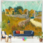 Tapestry World Famous Painting Van Gogh Tapestries Printed  Wall Hanging Rural Landscape Home Decoration Bedroom Decor Wall Ar - Image 20