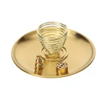 Incense Burner Set with Holder and Tray Desk Decor Tabletop Ornament Decoration Incense Burne Holder for Housewarming Yoga SPA - Image 11