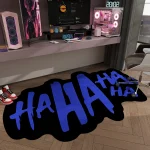 Creative Haha Rugs for Bedroom Irregular Shapes Living Room Decoration Carpet Washable E-sports Floor Mat Anti-slip Lounge Rug - Image 18