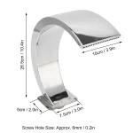 Swimming Pool Waterfall Fountain Rounded Arc Fountain Stainless Steel Pool Water Fountain Pond Garden Decor Hardware Faucet - Image 4