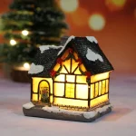 Christmas Decorations  LED Night Lights Luminous Micro Landscape House Children's Creative Gift Christmas New Year Ornaments - Image 8