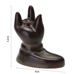 Backflow Incense Burner Censer Waterfall Tower Incense Cone Ceramic Burner Fragrance Holder Sandalwood Aromatherapy Home Decor - Image 17