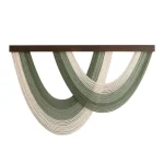 Wooden Arc-shaped Decorative Tapestries, Home Living Room Wall Hangings, Hand-woven Decorative Tapestries 100x70cm/100x60cm - Image 10