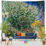 Tapestry World Famous Painting Van Gogh Tapestries Printed  Wall Hanging Rural Landscape Home Decoration Bedroom Decor Wall Ar - Image 14