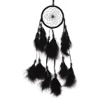 1Pcs Bead Dream Catcher Handmade Dream Catcher Net with Feathers Hanging Decoration Decor Craft Wind Chimes Home Hanging Gifts - Image 13