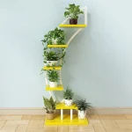 Planter Holder Wood Plant Stands Indoor Balcony Flower Pot Plant Stand Tree Shelf Flower Display Rack Planter Stands - Image 7