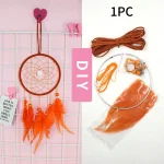 DIY For Dream Catcher Kit for Indoor and Home Use Create Custom Car and Bedroom Decorations with Iron and Wood - Image 21