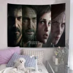 The Last Us Cartoon Tapestry Bohemian Wall Tapestries Mandala Home Decor - Image 9