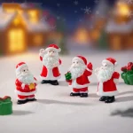 Mini Christmas Decorations For Home Santa Claus Snowman Christmas Tree Reindeer Doll Ornaments Home Decor New Year Child Gifts - Image 2