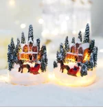 Christmas Decorations  LED Night Lights Luminous Micro Landscape House Children's Creative Gift Christmas New Year Ornaments - Image 11