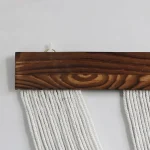 Wooden Arc-shaped Decorative Tapestries, Home Living Room Wall Hangings, Hand-woven Decorative Tapestries 100x70cm/100x60cm - Image 26