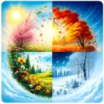 4 Seasons Scenery DIY Diamond Painting New Colorful Seasons Cross Stitch Kits Mosaic Diamond Embroidery For New Year Decor - Image 9