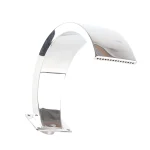 Swimming Pool Waterfall Fountain Rounded Arc Fountain Stainless Steel Pool Water Fountain Pond Garden Decor Hardware Faucet - Image 3