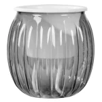 Clear Self Watering Planters Pots Modern Transparent Plants Care Pots for Garden Enthusiast Lover Gift - Image 8