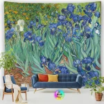 Tapestry World Famous Painting Van Gogh Tapestries Printed  Wall Hanging Rural Landscape Home Decoration Bedroom Decor Wall Ar - Image 16