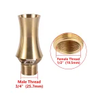 1/2" Femlae Thread Fountain Nozzle Pond Sprinkler Ice Tower Cedar Fountain Pond Fountain Library Fountain Ice Tower Nozzle - Image 5
