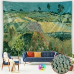 Tapestry World Famous Painting Van Gogh Tapestries Printed  Wall Hanging Rural Landscape Home Decoration Bedroom Decor Wall Ar - Image 7