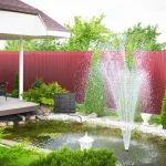 Solar Fountain with 6 Nozzles - 1.4W Solar Panel Floating Water Pump for Bird Baths, Pools,Garden DIY Waterfall Yard Decor - Image 11