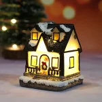 Christmas Decorations  LED Night Lights Luminous Micro Landscape House Children's Creative Gift Christmas New Year Ornaments - Image 7