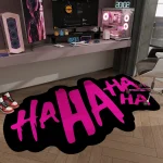 Creative Haha Rugs for Bedroom Irregular Shapes Living Room Decoration Carpet Washable E-sports Floor Mat Anti-slip Lounge Rug - Image 16