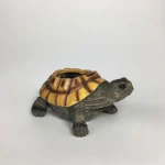 Realistic Turtle Succulent Planter with Drainage Hole. Durable Resin, Vintage Design. Perfect Gift for Plant Lovers! - Image 11