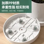 Mobile Planter Tray, Modern Style, Silent Casters, Thickened & Reinforced, Hidden Design, High Load-Bearing Plant Saucer - Image 6
