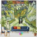 Tapestry World Famous Painting Van Gogh Tapestries Printed  Wall Hanging Rural Landscape Home Decoration Bedroom Decor Wall Ar - Image 57
