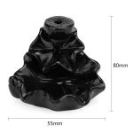 Backflow Incense Burner Censer Waterfall Tower Incense Cone Ceramic Burner Fragrance Holder Sandalwood Aromatherapy Home Decor - Image 18