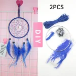 DIY For Dream Catcher Kit for Indoor and Home Use Create Custom Car and Bedroom Decorations with Iron and Wood - Image 14