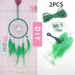 DIY For Dream Catcher Kit for Indoor and Home Use Create Custom Car and Bedroom Decorations with Iron and Wood - Image 12