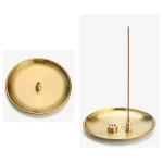 3 In 1 Incense Burner Brass Incense Holder 5.5 Inch Incense Sticks/Coil In Supporter Desktop Ornament Living Room Home Decor - Image 3