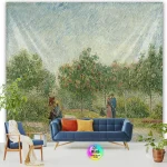 Tapestry World Famous Painting Van Gogh Tapestries Printed  Wall Hanging Rural Landscape Home Decoration Bedroom Decor Wall Ar - Image 13