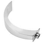 Pool Waterfall Fountain G1 Internal Thread 304 Stainless Steel Rounded Curved Design Outdoor Pool Fountain For Playground - Image 9