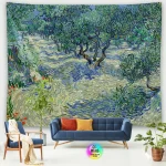Tapestry World Famous Painting Van Gogh Tapestries Printed  Wall Hanging Rural Landscape Home Decoration Bedroom Decor Wall Ar - Image 28
