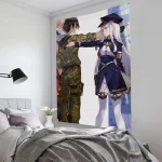 Anime 86 Eighty Six Tapestry Background Art Decor For Bedroom Living Room Bar Garden Outdoor  Wall Decor - Image 14