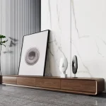 Wooden Long Tv Table Modern Design Nordic Accent Luxury Decoration Fashion Tv Stands Interior Archivadores Room Decorations - Image 5