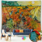 Tapestry World Famous Painting Van Gogh Tapestries Printed  Wall Hanging Rural Landscape Home Decoration Bedroom Decor Wall Ar - Image 51
