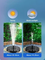 Solar Fountain Oxygen Aerator for Outdoor Pool Fish Tank Automatic Floating Fountain Garden Courtyard Mini Water Pump Aquarium - Image 4