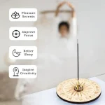 Incense Stick Holder Wood Burner Incense Holder for Living Room Yoga Room Tea Study Room Fragrance Accessories Home Decor - Image 3
