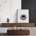 Wooden Long Tv Table Modern Design Nordic Accent Luxury Decoration Fashion Tv Stands Interior Archivadores Room Decorations - Image 11