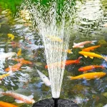 Solar Fountain Oxygen Aerator for Outdoor Pool Fish Tank Automatic Floating Fountain Garden Courtyard Mini Water Pump Aquarium