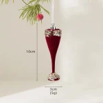 Christmas Tree Decorations Candy Cane Snowflake Balls Red Pendant Hanging Home Party Christmas Winter 2026 New Year Decors - Image 14