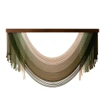 Wooden Arc-shaped Decorative Tapestries, Home Living Room Wall Hangings, Hand-woven Decorative Tapestries 100x70cm/100x60cm - Image 8