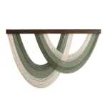 Wooden Arc-shaped Decorative Tapestries, Home Living Room Wall Hangings, Hand-woven Decorative Tapestries 100x70cm/100x60cm - Image 29