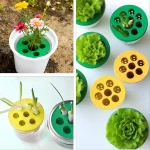 Hydroponic Vegetables Seed Planters Plant Garlic & Green Onion/Outdoor Nursery Pot  Gardening Flowers Plant Tray Growing Tool - Image 9