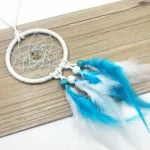 DIY For Dream Catcher Kit for Indoor and Home Use Create Custom Car and Bedroom Decorations with Iron and Wood - Image 4