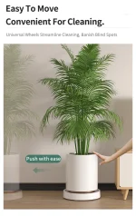 Mobile Planter Tray, Modern Style, Silent Casters, Thickened & Reinforced, Hidden Design, High Load-Bearing Plant Saucer - Image 25