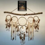Dream catchers Feathers Handmade Indians Style Dream Catchers Living Bedroom Wall Hangings Home Decoration 5pcs/set Dreamcatcher - Image 11