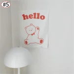 Room Decoration Kawaii Wall Tapestry Hanging Cloth Background Bedroom Wall Bedspread Dormitory Room Decoration Anime Tapestries - Image 5
